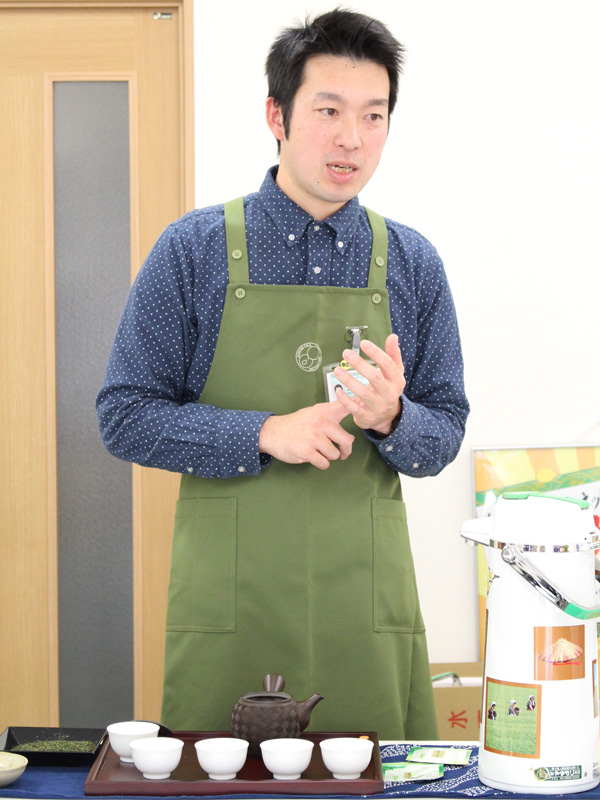 日本茶インストラクター　高山俊佐さん